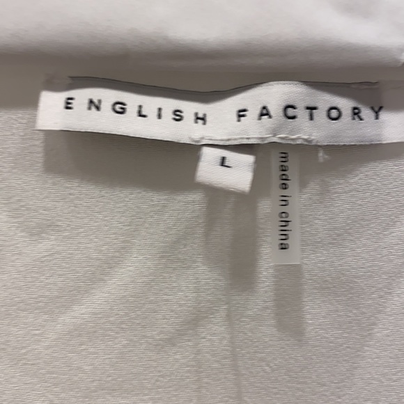 COPY - English factory white tiered midi dress - Picture 3 of 3